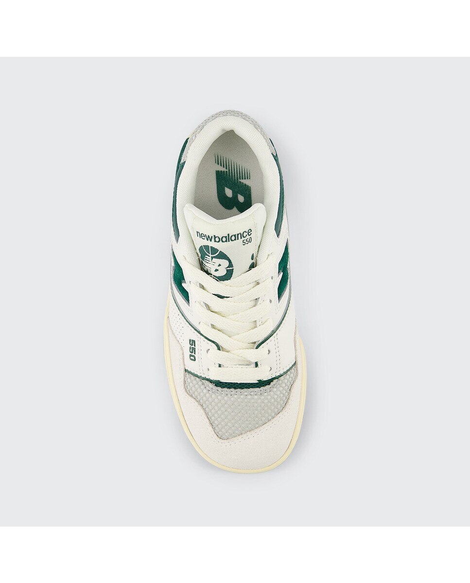 Sapatilhas Casual de Criança 550 Branco / Verde-3