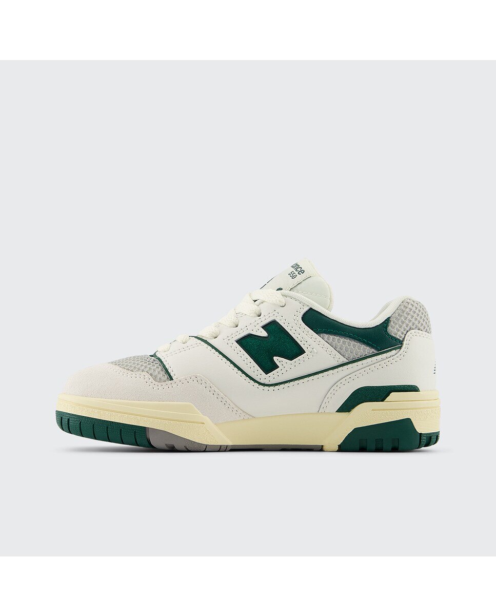 Sapatilhas Casual de Criança 550 Branco / Verde-4