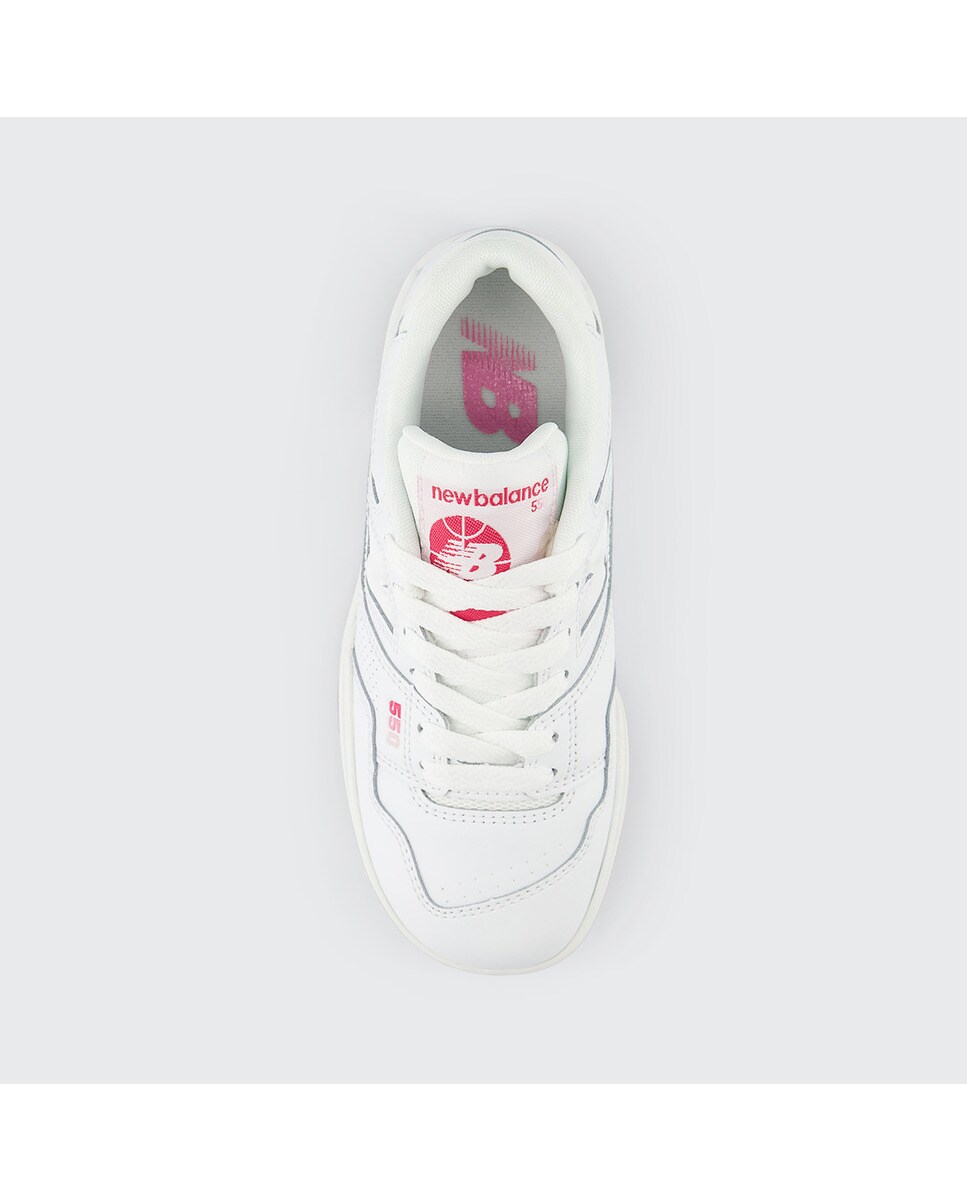 Sapatilhas Casual de Criança 550 Branco / Rosa-3