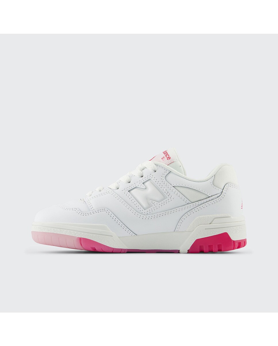 Sapatilhas Casual de Criança 550 Branco / Rosa-4