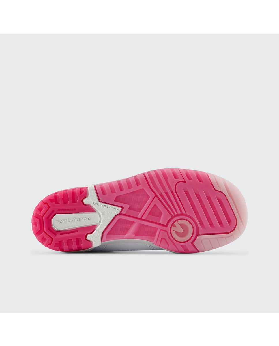 Sapatilhas Casual de Criança 550 Branco / Rosa-5
