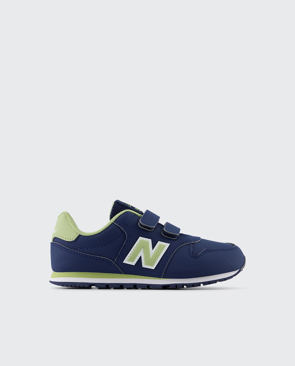 Sapatilhas casual de criança 500 New Balance Azul-marinho / Verde-1