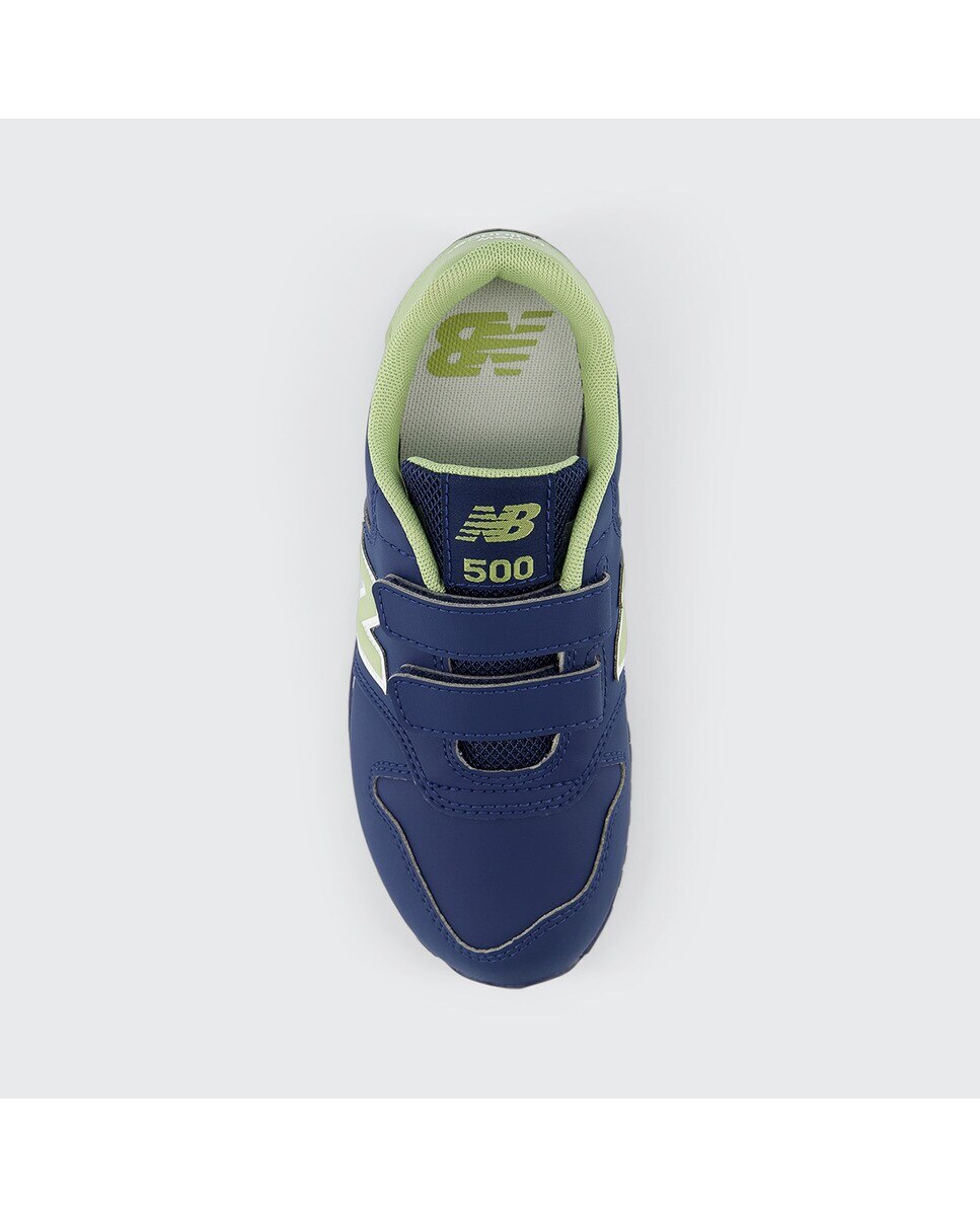 Sapatilhas casual de criança 500 New Balance Azul-marinho / Verde-3