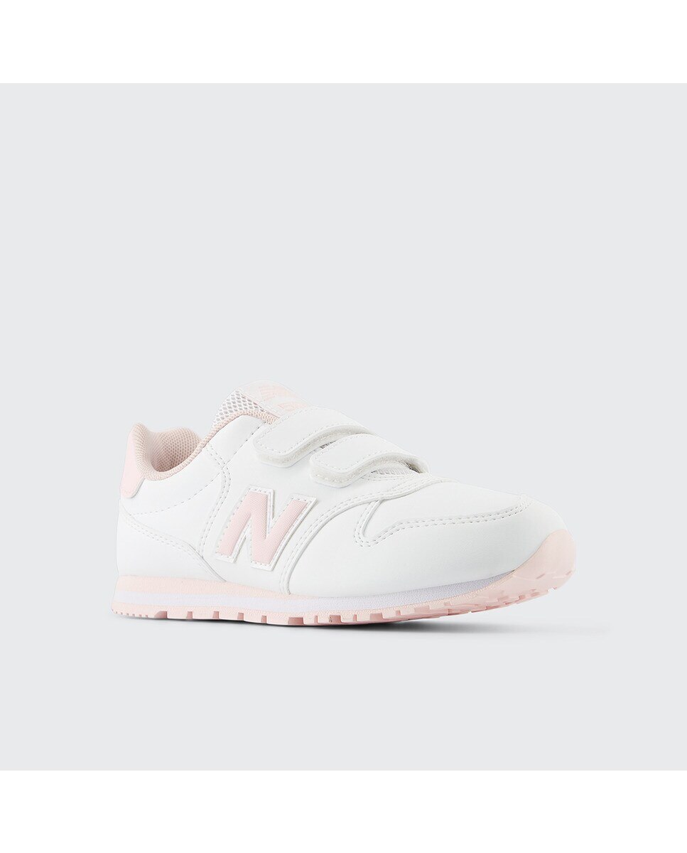 Sapatilhas casual de criança 500 New Balance Branco / Rosa-2