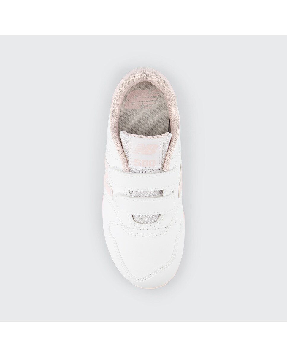 Sapatilhas casual de criança 500 New Balance Branco / Rosa-3