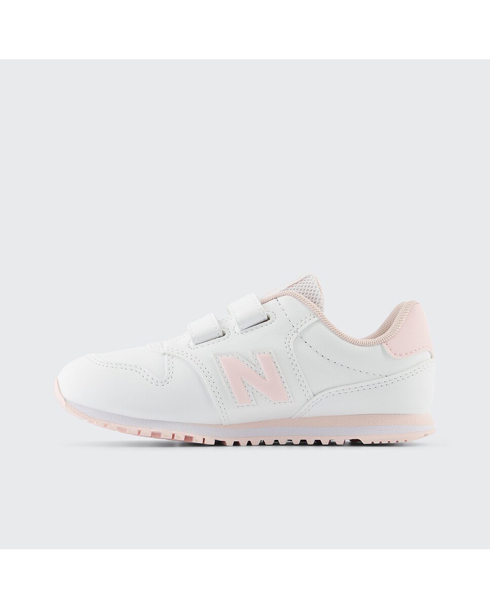 Sapatilhas casual de criança 500 New Balance Branco / Rosa-4