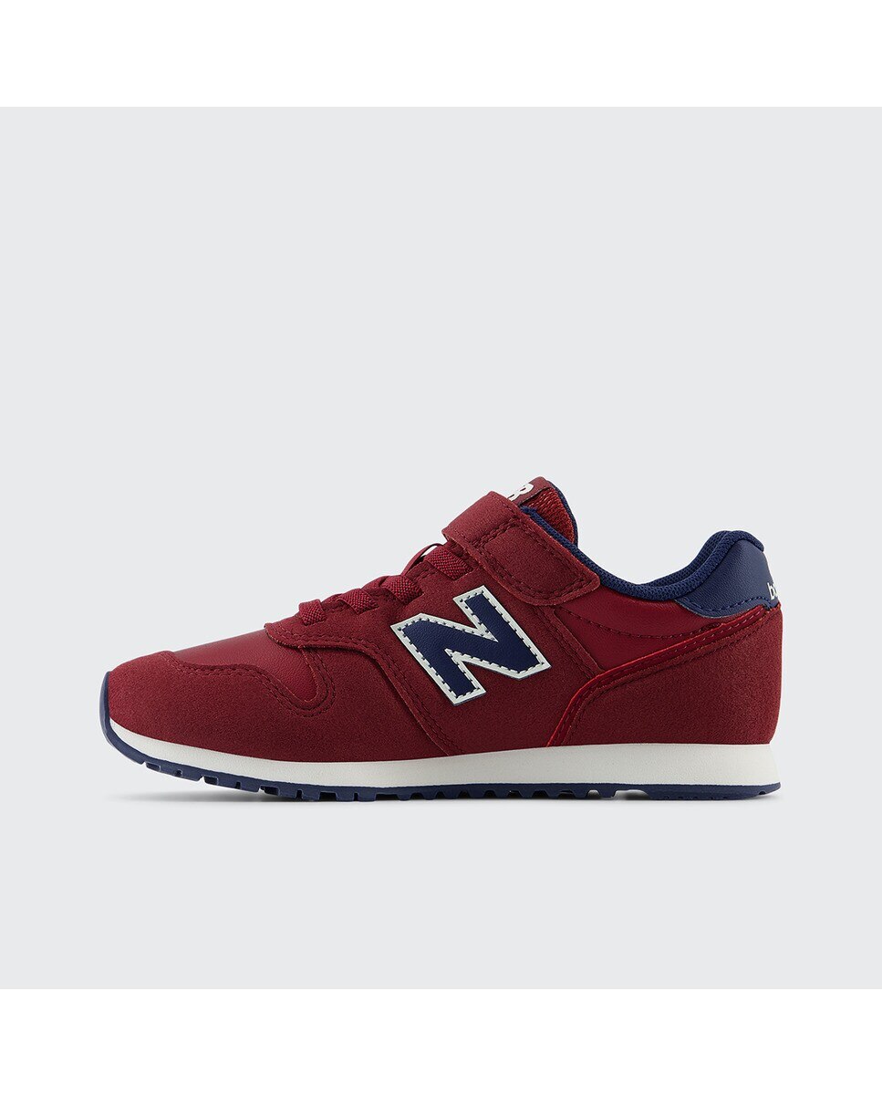 Sapatilhas casual de menino 373 New Balance Grená / Azul marinho-4