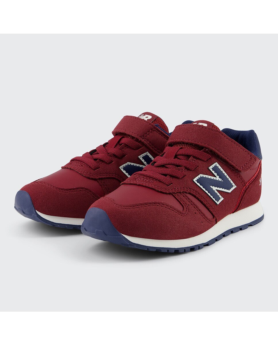 Sapatilhas casual de menino 373 New Balance Grená / Azul marinho-5