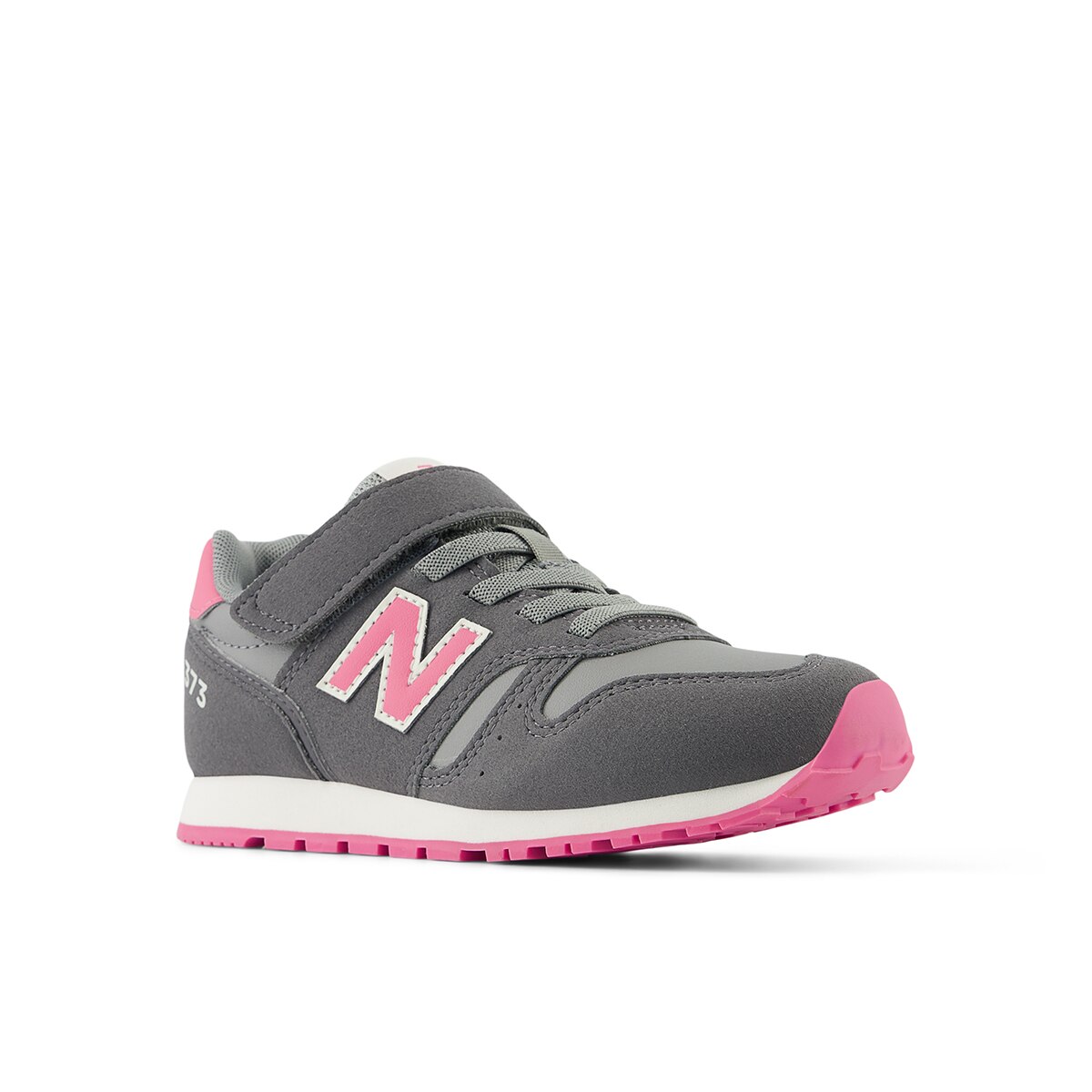 Sapatilhas casual de menino 373 New Balance Cinzento / Rosa-2