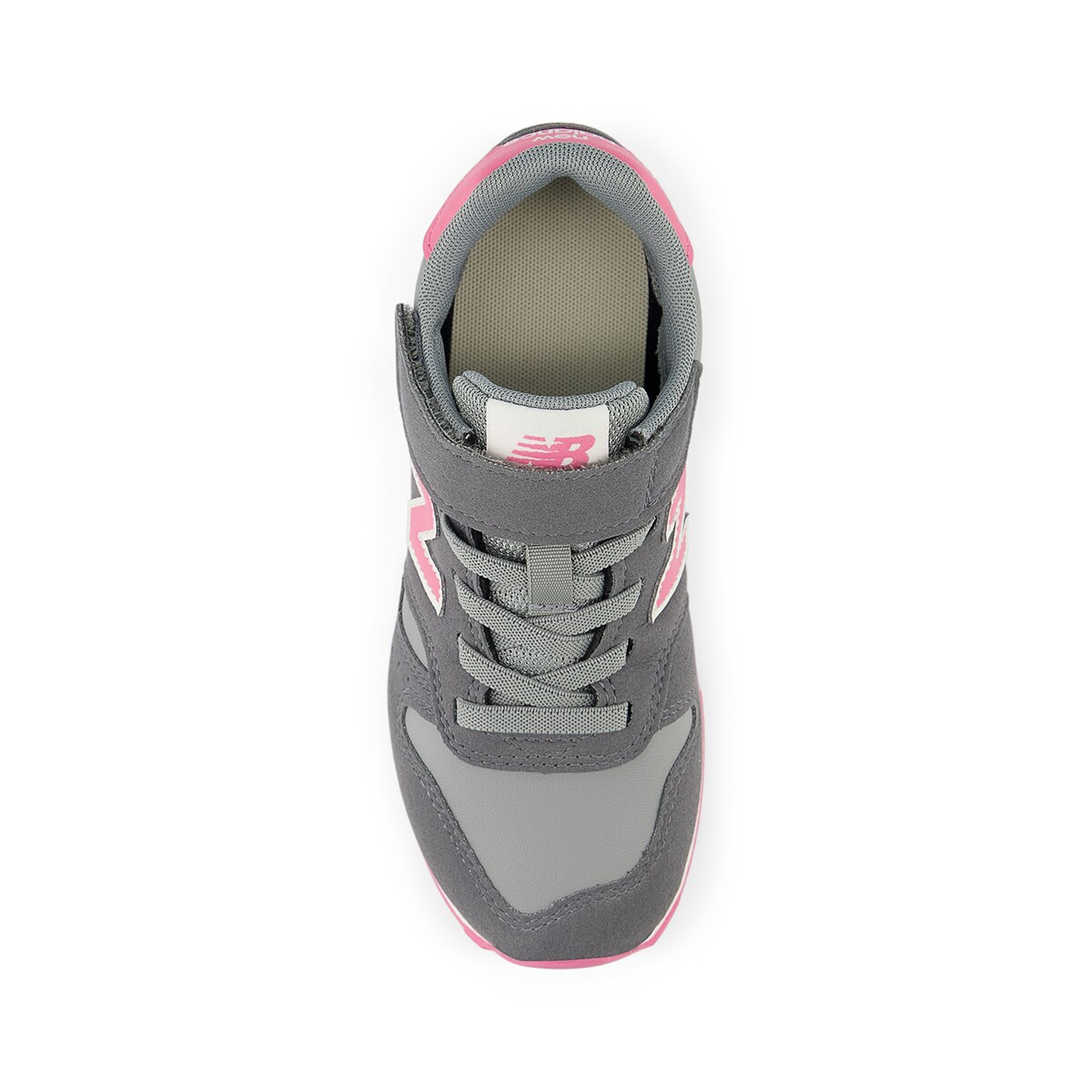 Sapatilhas casual de menino 373 New Balance Cinzento / Rosa-3