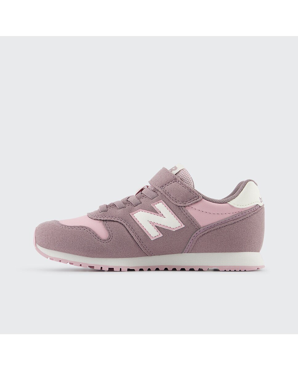 Sapatilhas casual de menino 373 New Balance Rosa / Branco-4