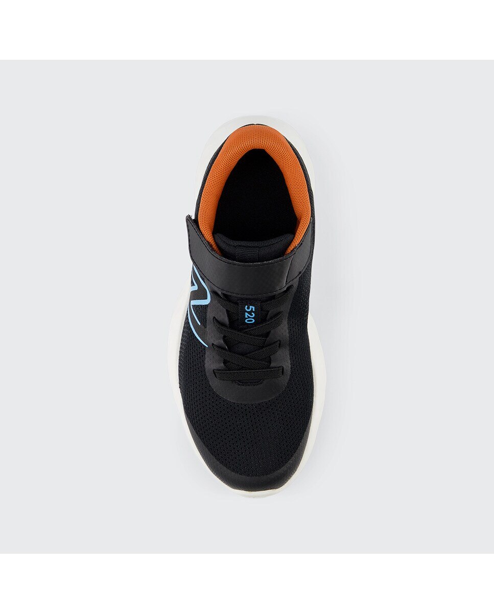 Sapatilhas de Running de Criança 520v8 Preto / Azul-3