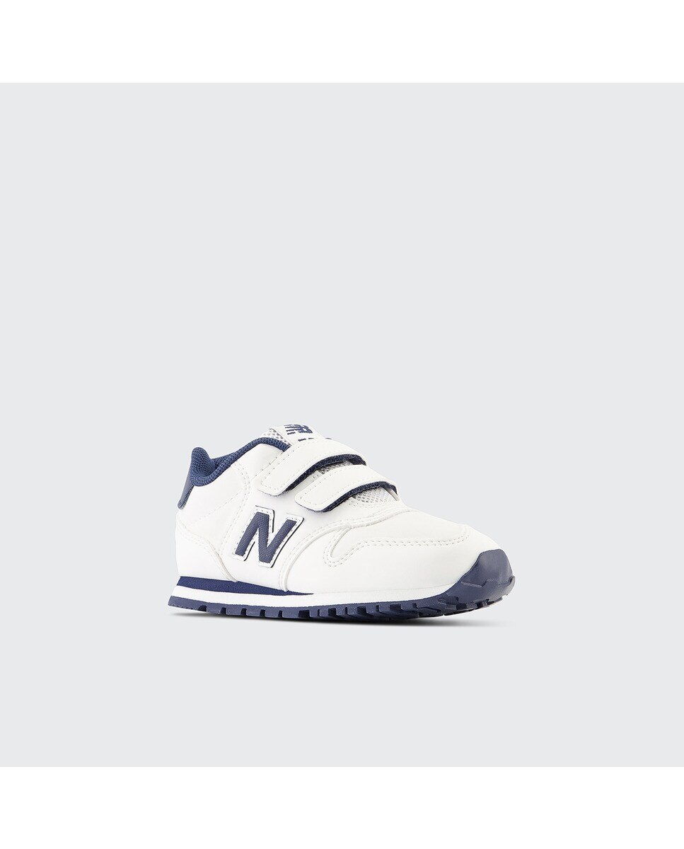 Sapatilhas casual de criança 500 New Balance Branco / Azul-marinho-2
