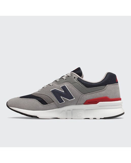 Sapatilhas Casual de Homem 997H Cinzento / Azul marinho-4