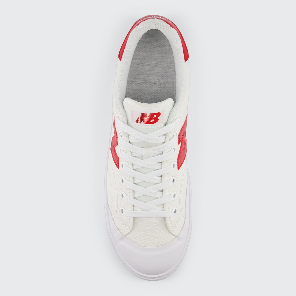 Sapatilhas Casual de Homem BB100CRD Branco / Vermelho-3