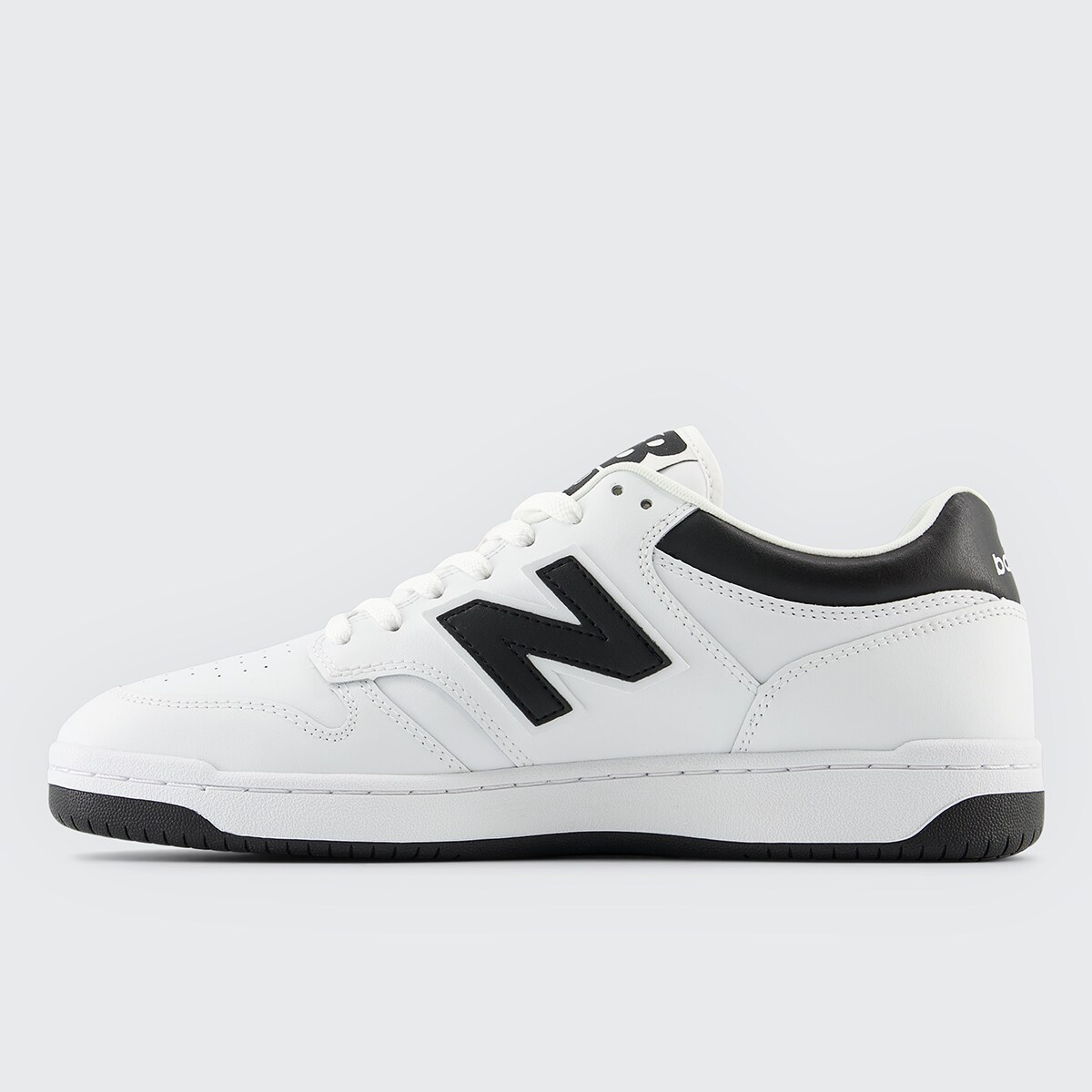 Sapatilhas Casual de Homem BB480LBK Branco / Preto-4