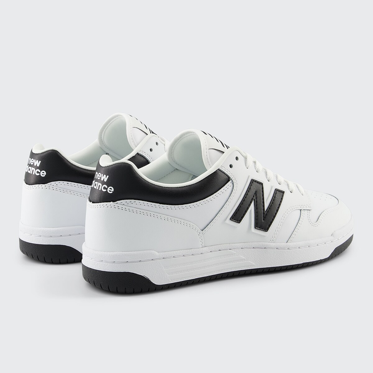 Sapatilhas Casual de Homem BB480LBK Branco / Preto-5