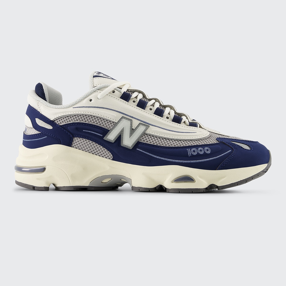 Sapatilhas Casual de Homem M1000MEN Branco / Azul-1