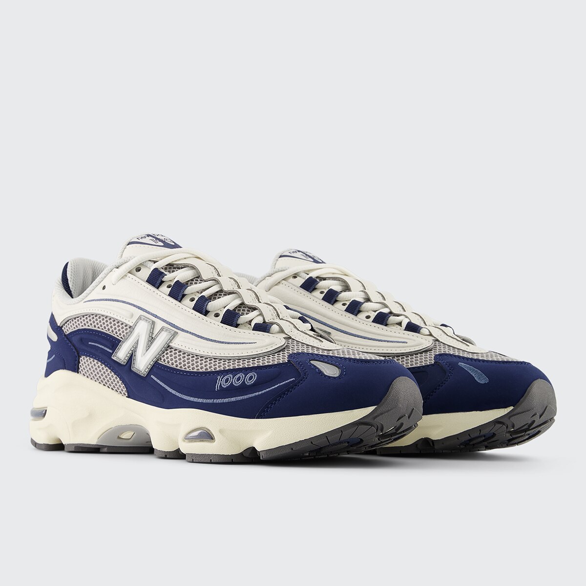 Sapatilhas Casual de Homem M1000MEN Branco / Azul-2