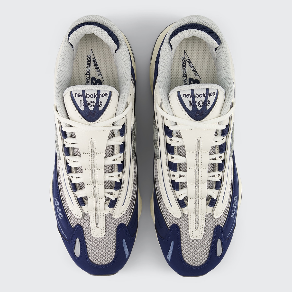 Sapatilhas Casual de Homem M1000MEN Branco / Azul-3