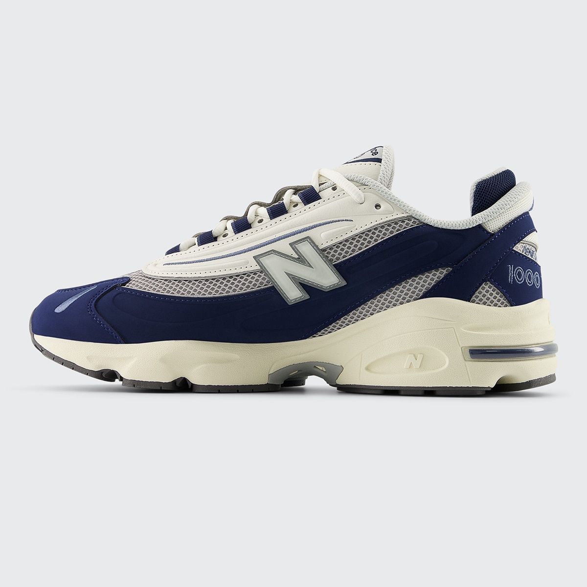 Sapatilhas Casual de Homem M1000MEN Branco / Azul-4