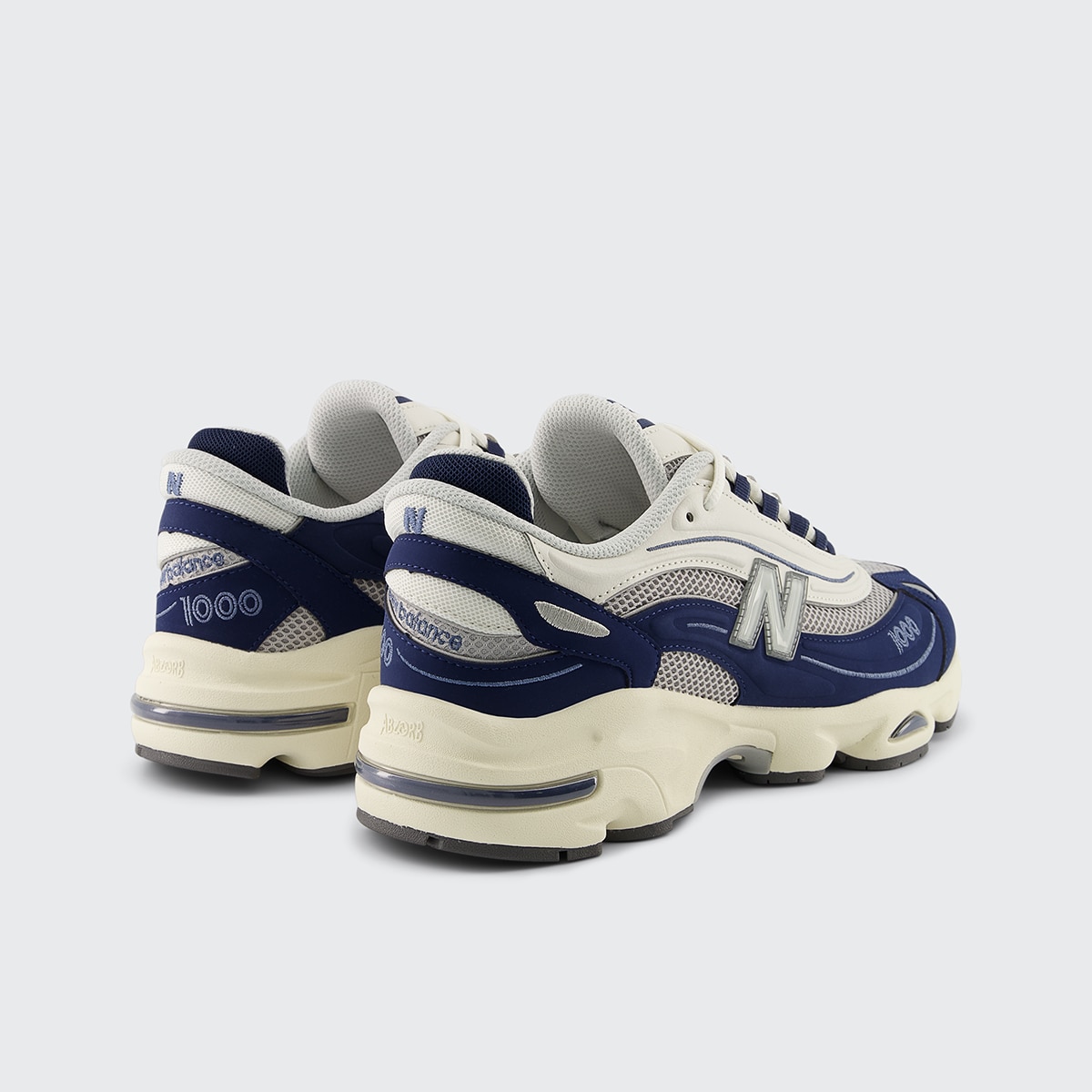 Sapatilhas Casual de Homem M1000MEN Branco / Azul-5