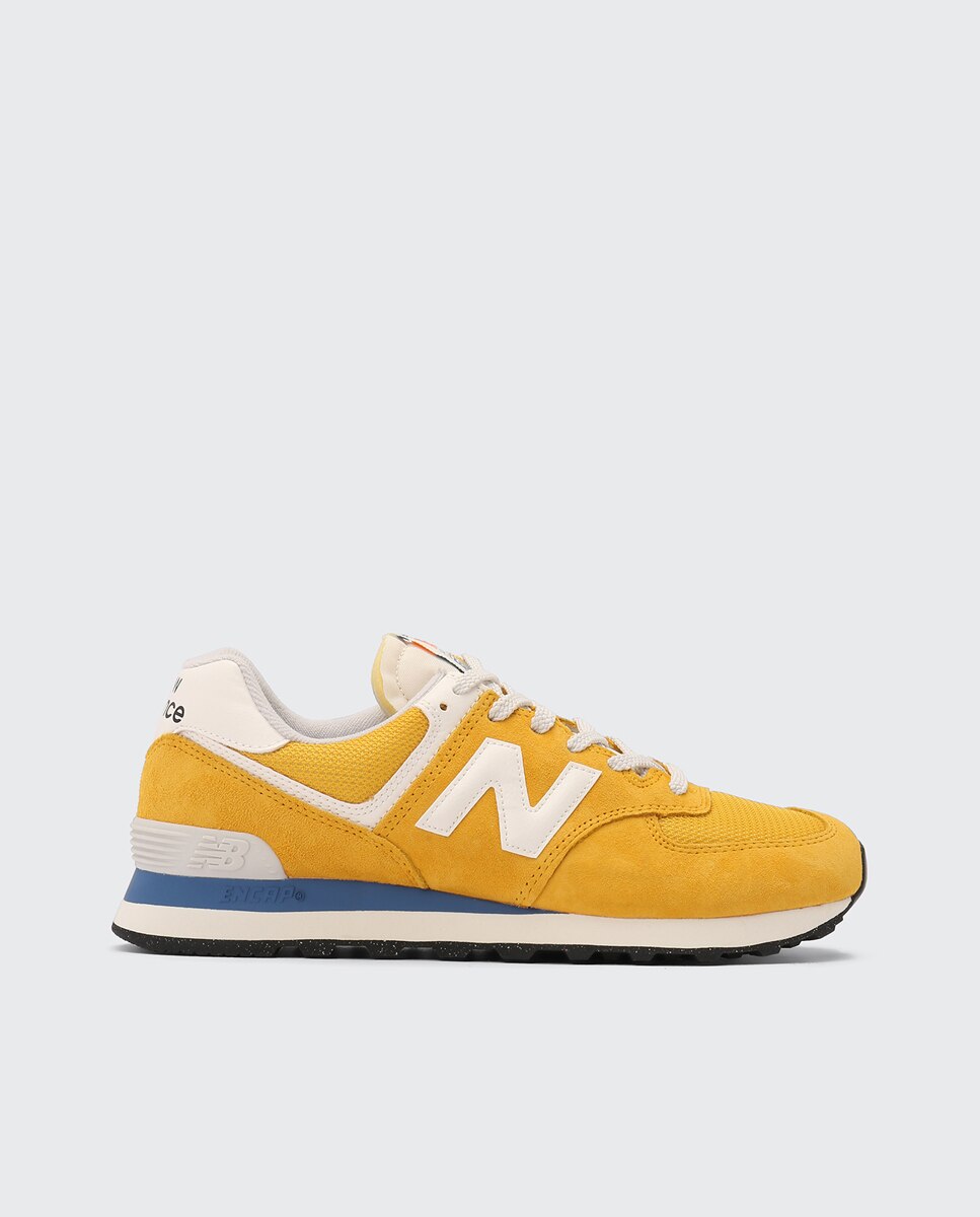 Sapatilhas Casual de Homem U574VPY Amarelo / Branco-1