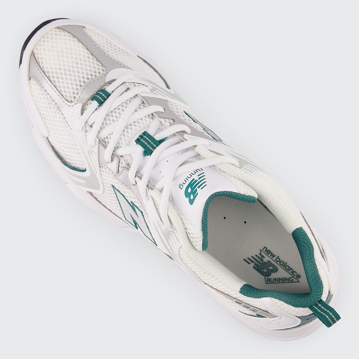Sapatilhas Casual Unissexo MR530AB Branco / Verde-3
