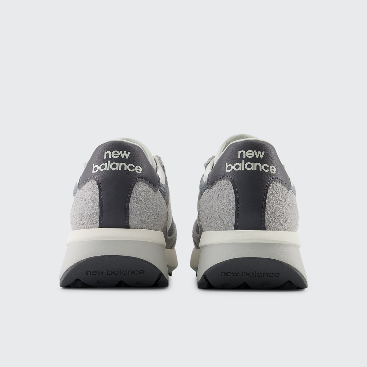 Sapatilhas Casual Unissexo U370AH Cinzento / Branco-5