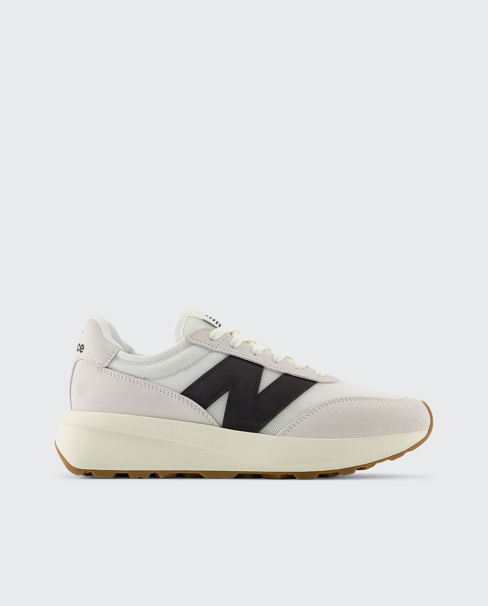 Sapatilhas Casual Unissexo U370CA Branco / Preto-1