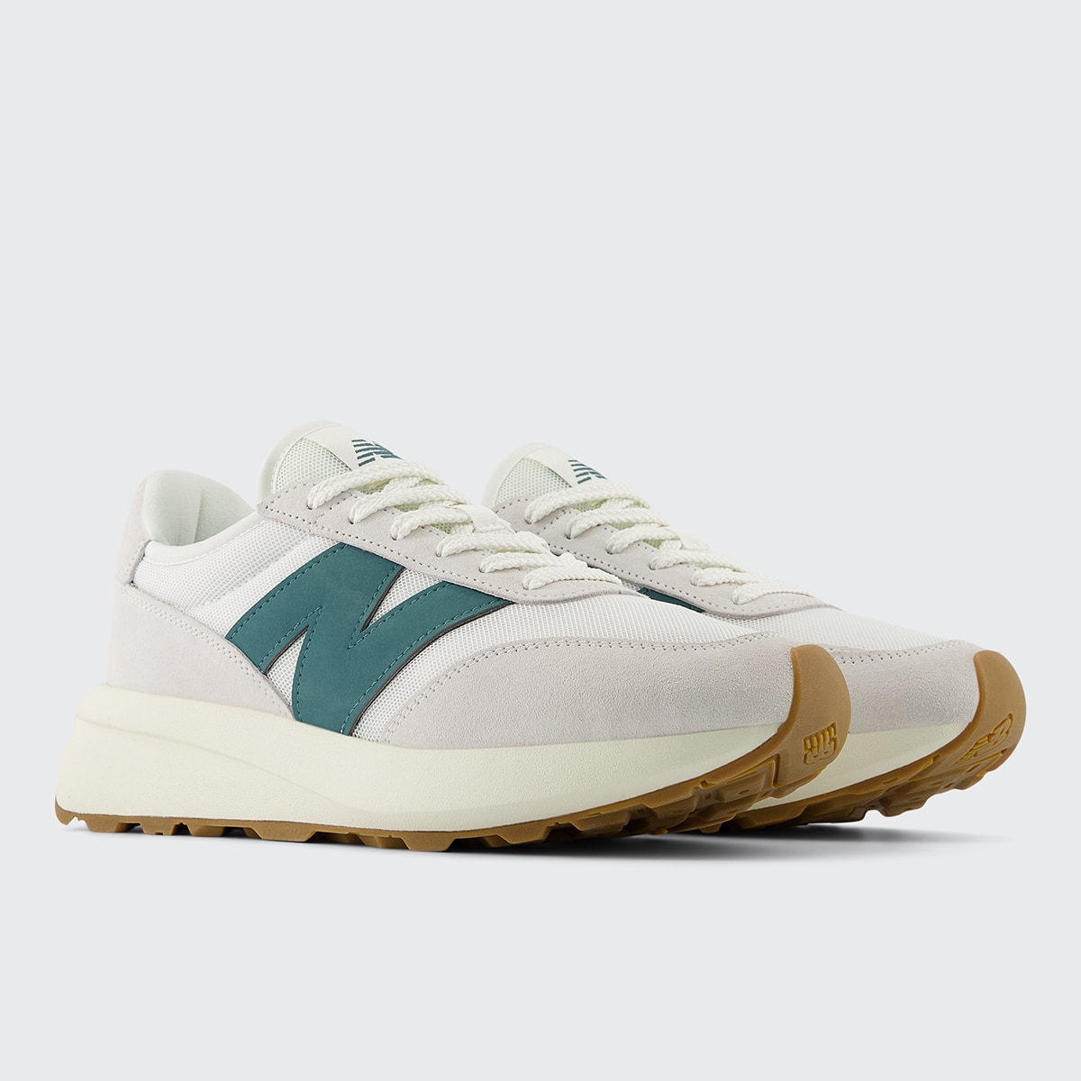 Sapatilhas Casual Unissexo U370CC Branco / Verde-2