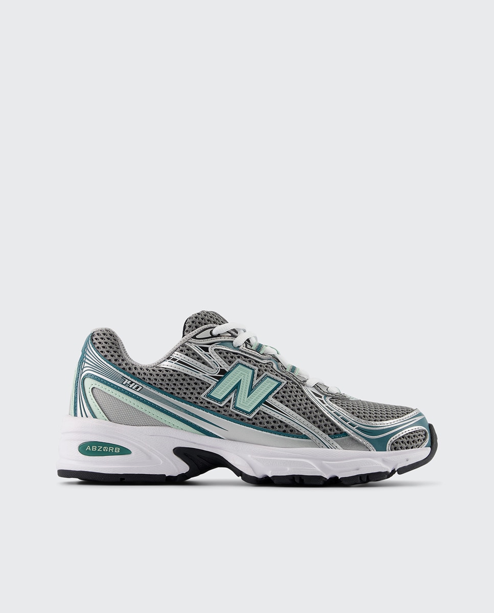 Sapatilhas Casual Unissexo U740NC2 Branco / Verde-1