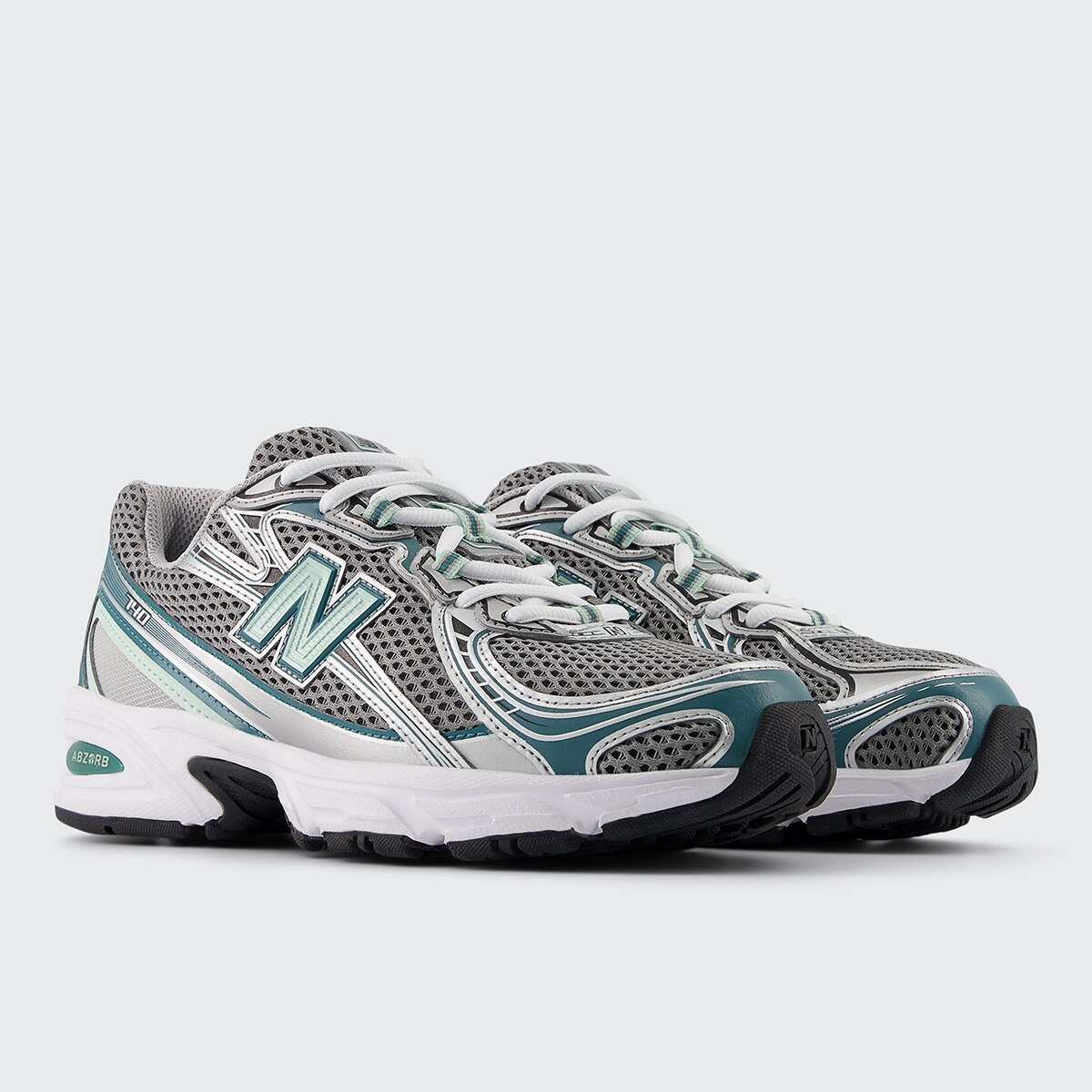 Sapatilhas Casual Unissexo U740NC2 Branco / Verde-2