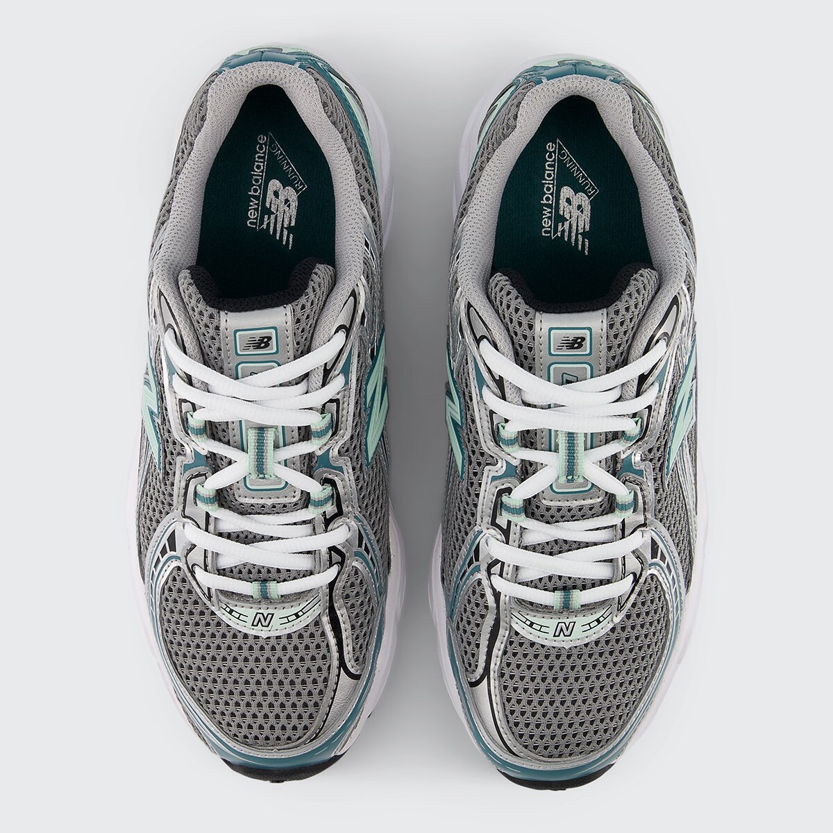 Sapatilhas Casual Unissexo U740NC2 Branco / Verde-3