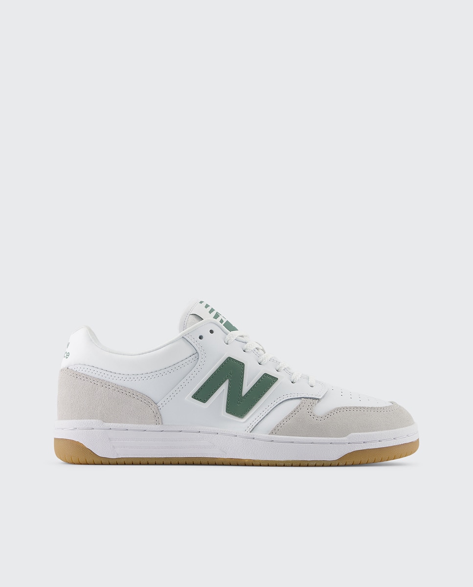 Sapatilhas Casual de Homem BB480LYG Branco / Verde-1