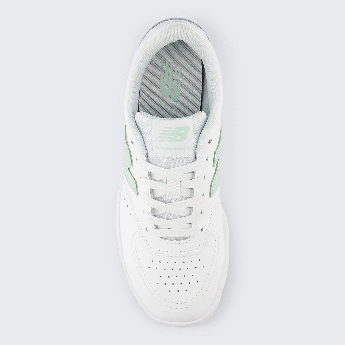 Sapatilhas Casual de Mulher BBW80MTG Branco / Verde-3