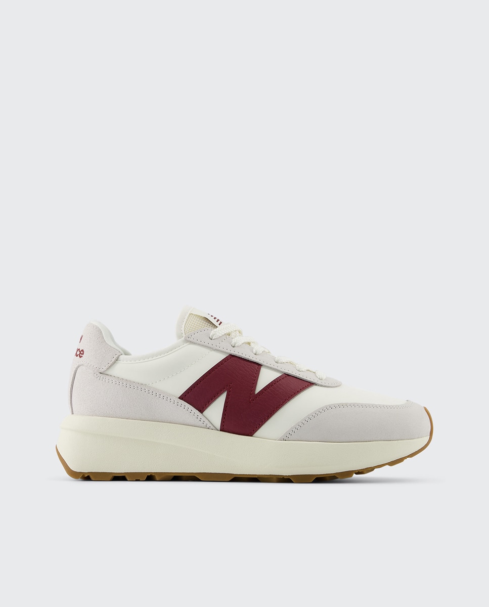 Sapatilhas Casual de Mulher U370CB Bordeaux-1