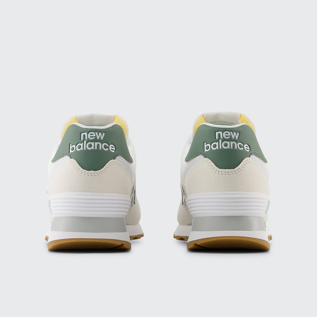 Sapatilhas Casual de Mulher WL574CGR Branco / Verde-7