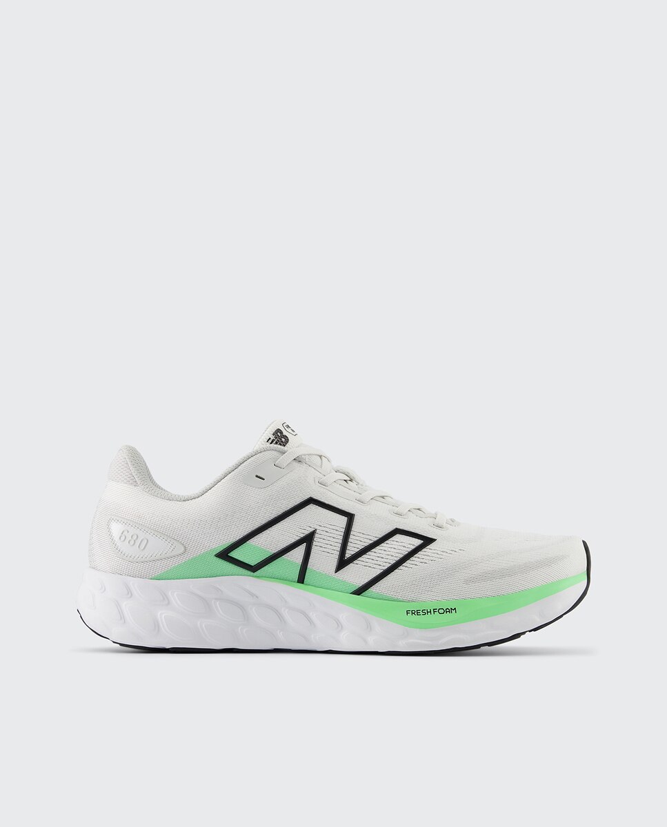 Sapatilhas de Running de Homem M680RH8 Branco / Verde-1