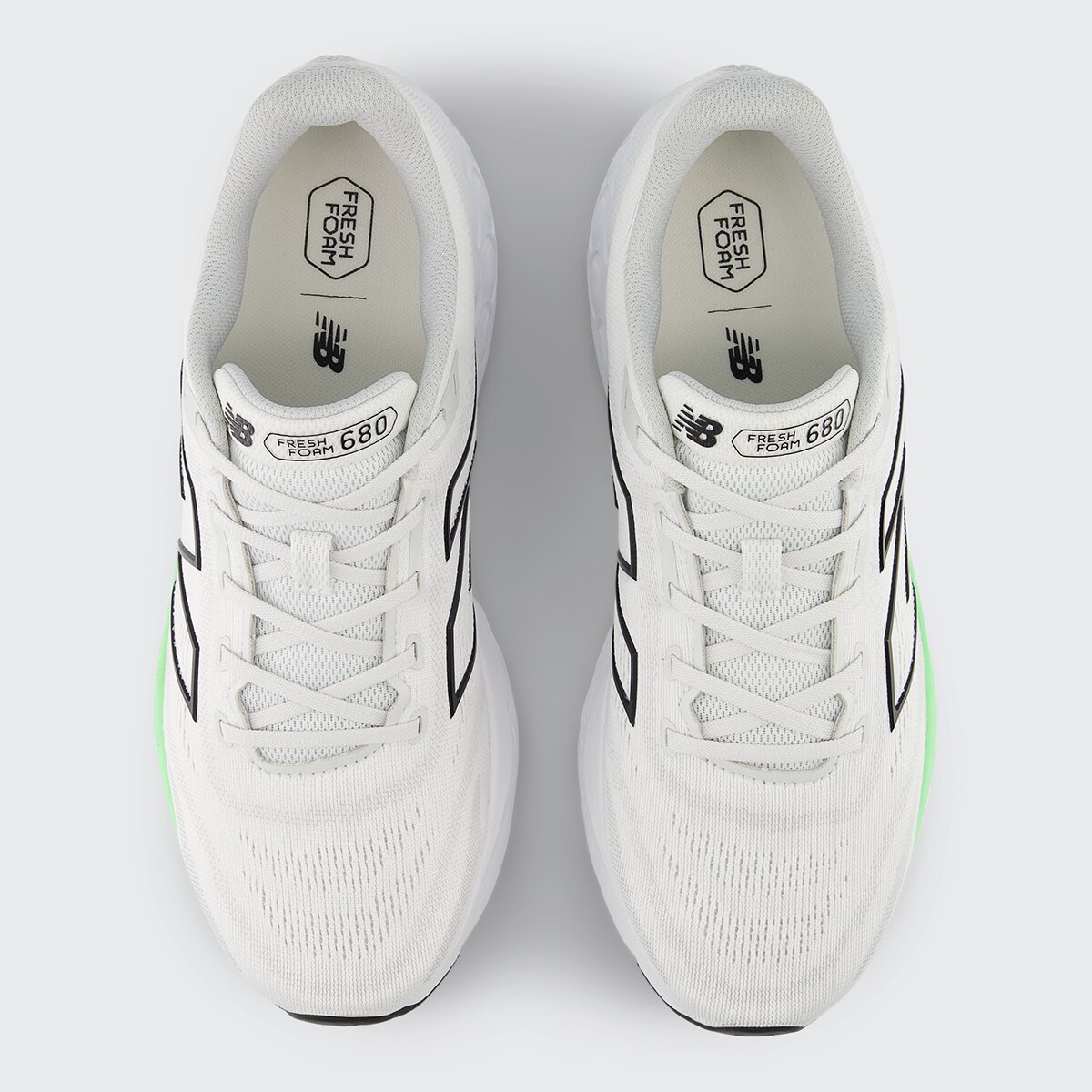 Sapatilhas de Running de Homem M680RH8 Branco / Verde-3