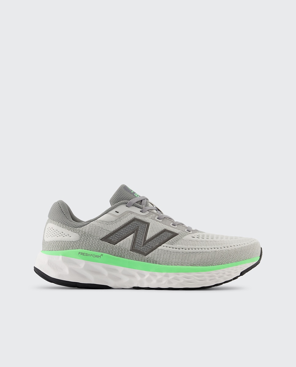 Sapatilhas de Running de Homem MEVOZLG4 Cinzento/Verde-1
