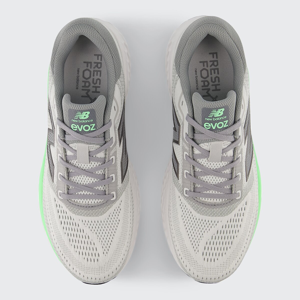 Sapatilhas de Running de Homem MEVOZLG4 Cinzento/Verde-3
