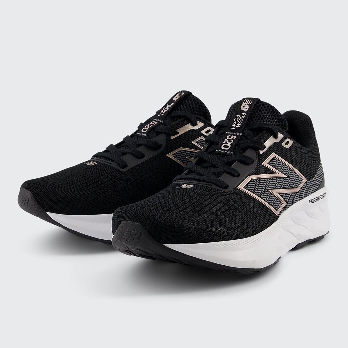 Sapatilhas de Running de Mulher W520LK9 Preto-3