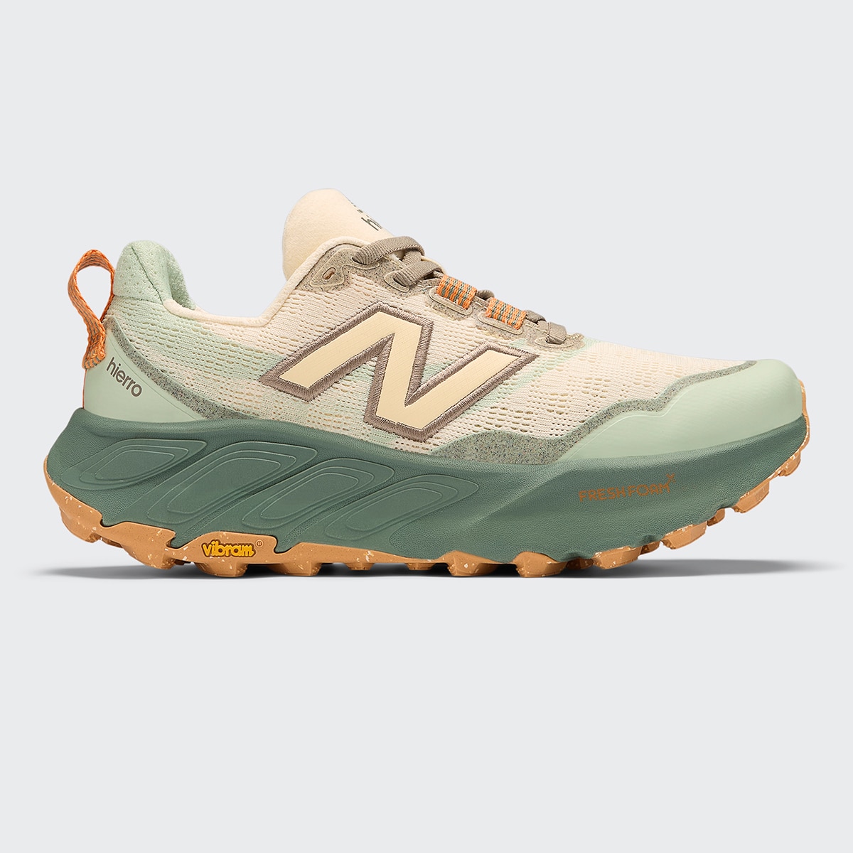 Sapatilhas de Trail Running de Mulher WTHIERO9 Verde / Bege-1
