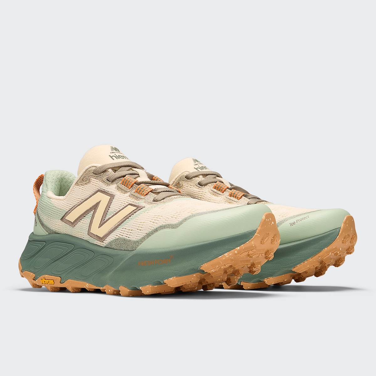 Sapatilhas de Trail Running de Mulher WTHIERO9 Verde / Bege-2