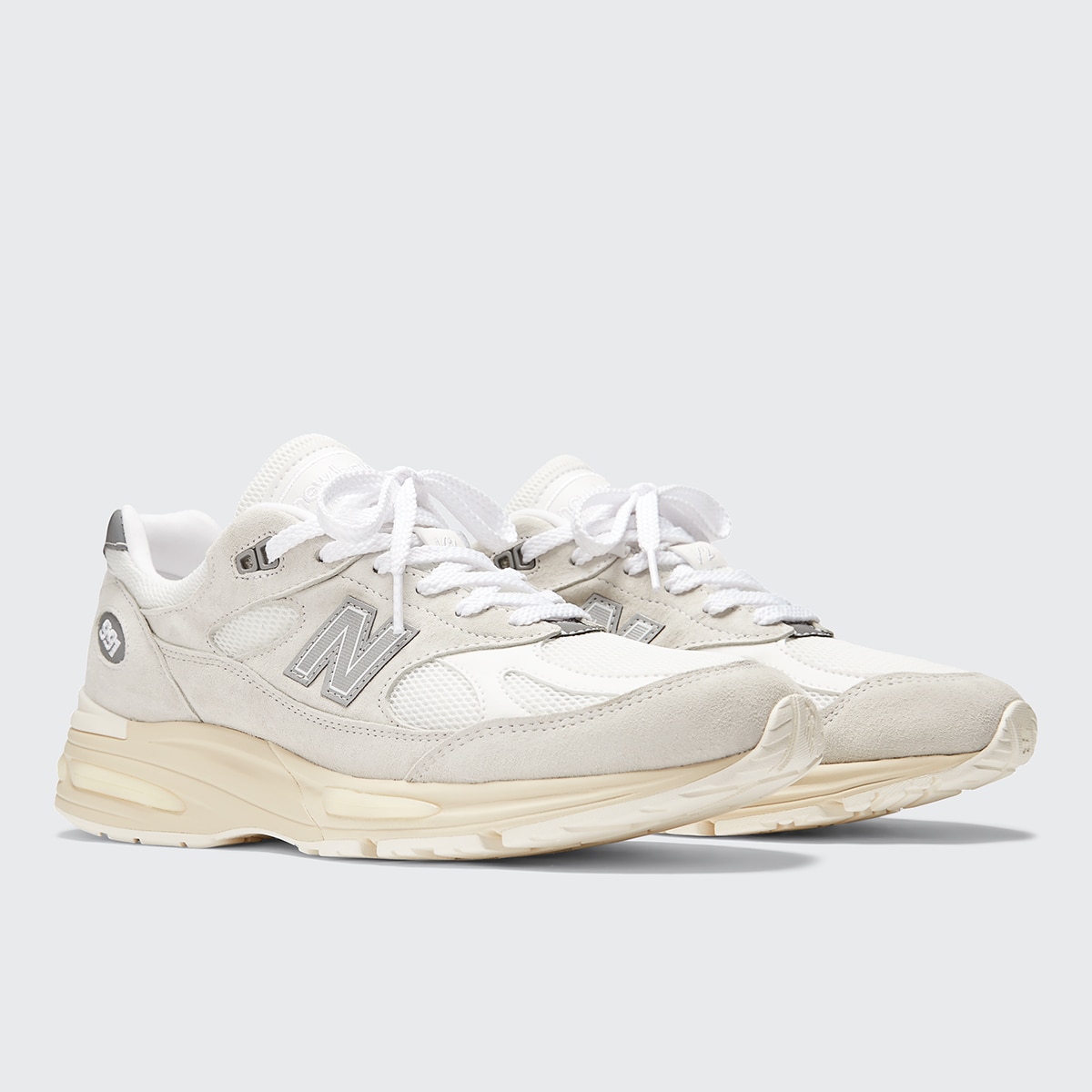 Sapatilhas Casual Unissexo U991OW2 Branco-2