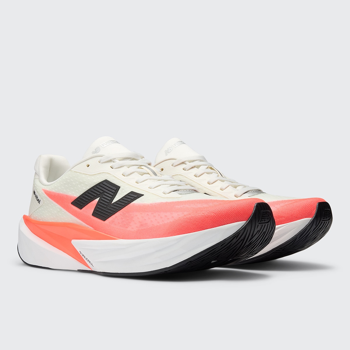Sapatilhas de Running de Homem FuelCell Rebel v5 Branco / Laranja-2