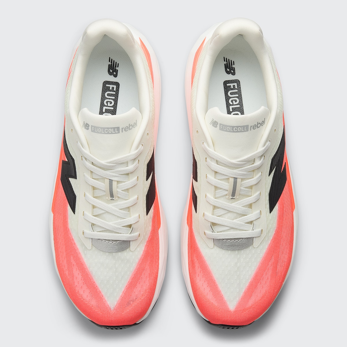 Sapatilhas de Running de Homem FuelCell Rebel v5 Branco / Laranja-3