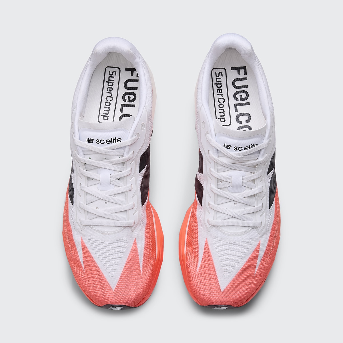 Sapatilhas de Running de Homem FuelCell SuperComp Elite v5 Branco / Laranja-5