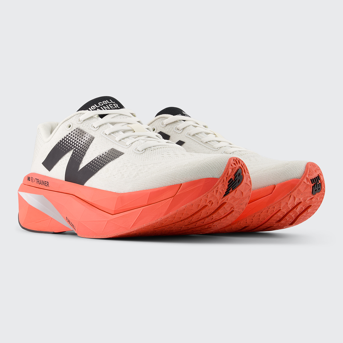 Sapatilhas de Running de Homem FuelCell SuperComp Trainer v3 Branco / Laranja-2